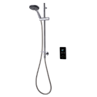 Triton ENVi® Electric Shower With Inline Wall Fed Shower Kit 9.0KW In Silver - The Sanitaryware Company