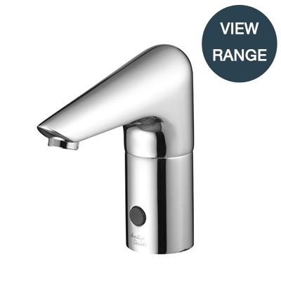 SanCeram deck mounted sensor tap – commercial & healthcare sanitaryware no touch taps TMV3 approved