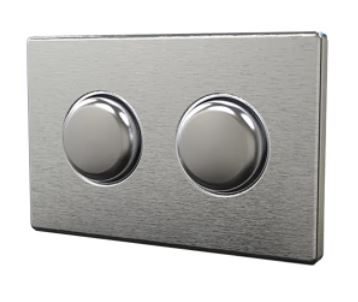 Pearl Stainless Steel Push Plate