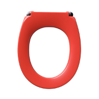 Contour 21 Schools Toilet Seat for 355mm High Toilet Pan – Red
