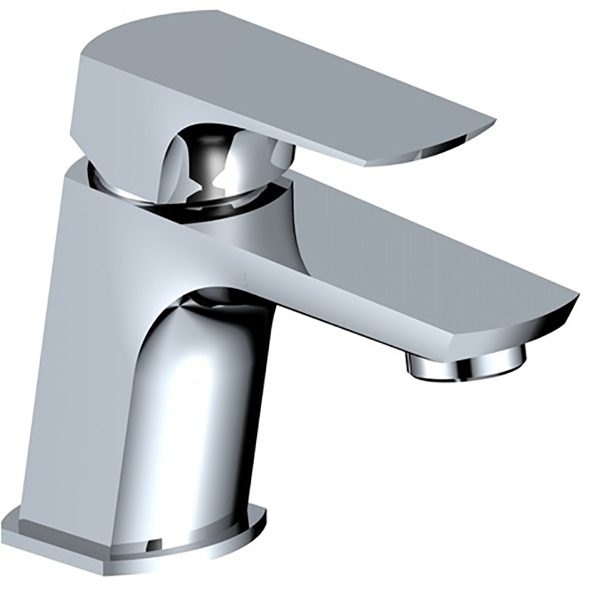 SanCeram Marden mono basin mixer tap. Stylish monobloc lever tap for commercial/residential bathrooms