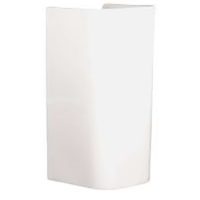 SanCeram Chartham semi sink pedestal only - for use with the Chartham 450 wall hung basin