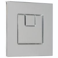 WC in Wall Support Frame with Dual Flush Cistern and Square Button - CIST112