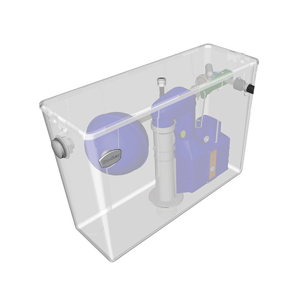 Concealed Dual Flush Cistern