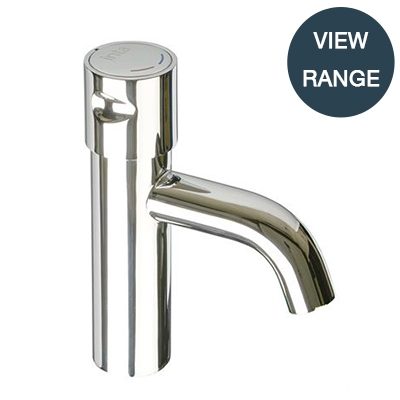 SanCeram basin mounted self closing mixer tap. DDA compliant basin tap for use in accessible toilet
