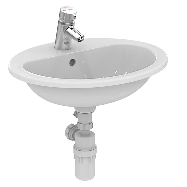 Ideal Standard Orbit Orbit 21 550 Countertop Basin with CTH, with Overflow