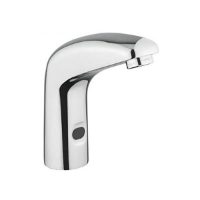 SanCeram deck mounted sensor tap - commercial sanitary ware. DDA basin tap for disabled toilet use
