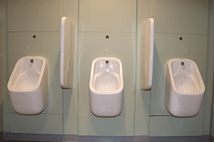 SanCeram Urinals at Dundonald Church 