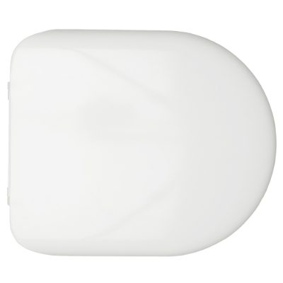 Chartham Rimless Soft Close Toilet Seat & Cover in White - CHWC111