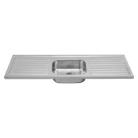 Hospital Sink and Double Drainer – Healthcare Sanitaryware – Stainless Steel