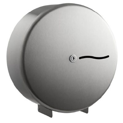 Midi jumbo toilet roll dispenser - Stainless Steel