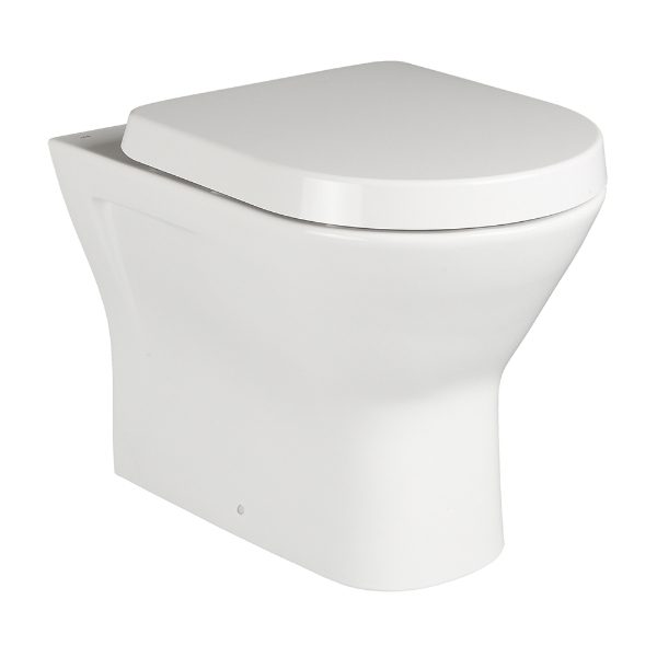 Langley Back to Wall Rimless Toilet Pan - LLWC102