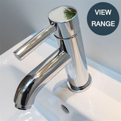 Brassware basin tap for office, commercial, education or healthcare