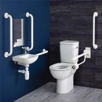 Armitage Shanks Contour 21+ Close Coupled WC Doc M Pack for disabled/accessible toilets