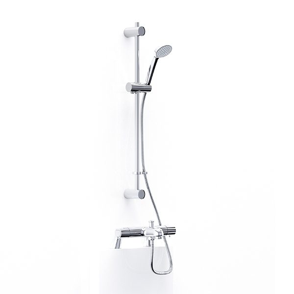 Trade Tec Thermostatic Bath Shower Mixer complete shower pack – commercial or residential