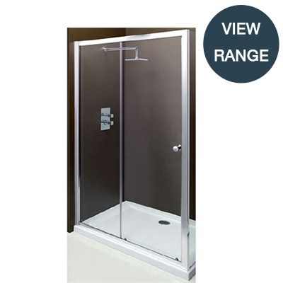 SanCeram Chartham slider shower door – residential shower trays, enclosures and doors