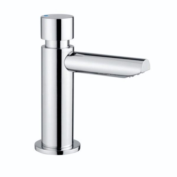 SanCeram basin mounted self closing tap
