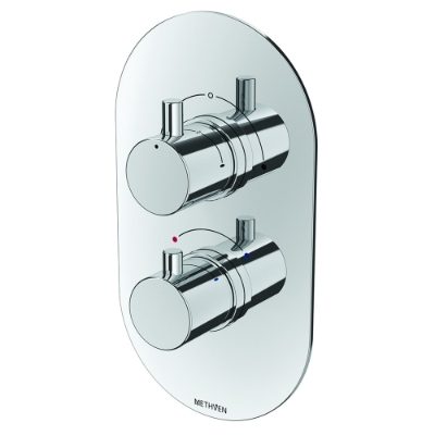Kaha 2 outlet concealed thermostatic mixer valve